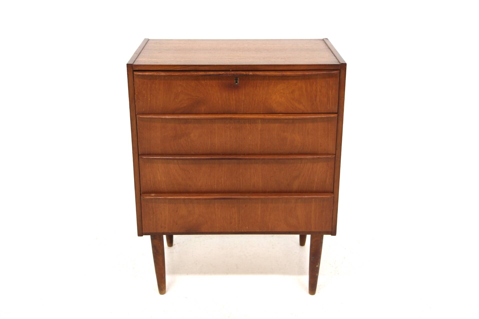 Scandinavian teak chest of drawers, Denmark, 1960