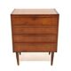 Scandinavian teak chest of drawers, Denmark, 1960