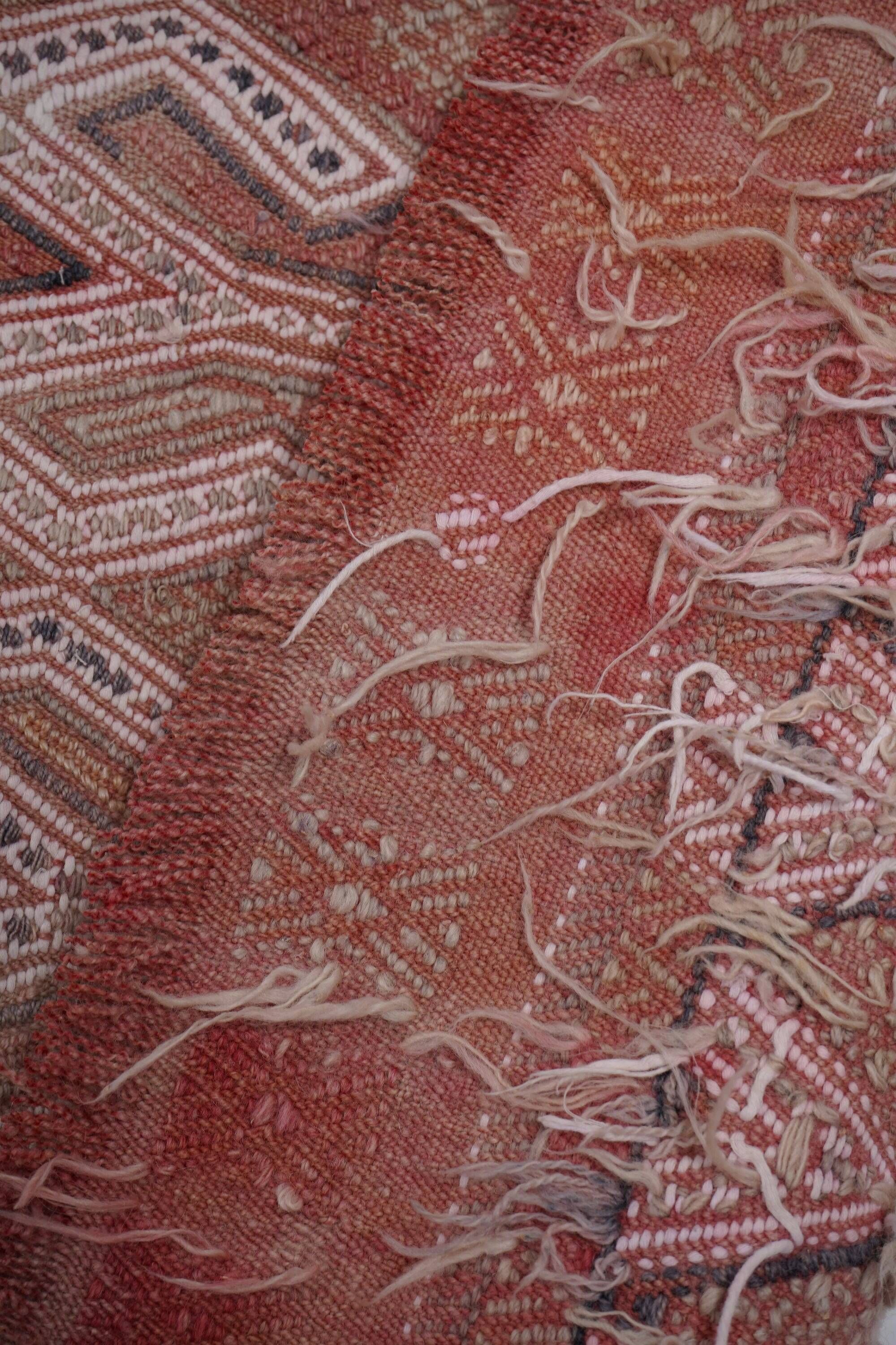 Vintage Turkish kilim, handwoven, 160x235 cm.