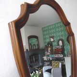 Classic wooden mirror 39x55cm