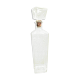 Carafe verre moulée