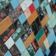 Tray vintage ceramic mosaic