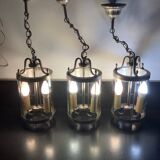 3 vintage lanterns