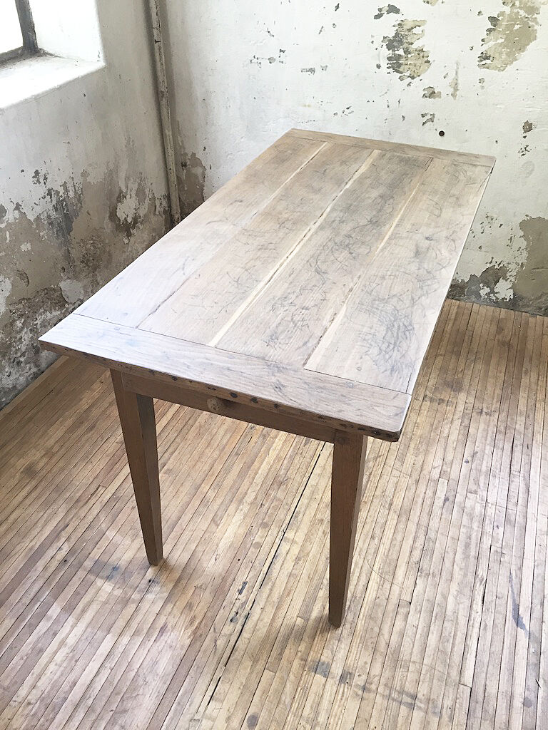 Oak farm table