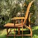 Antique rattan and wicker chaise longue, circa 1930