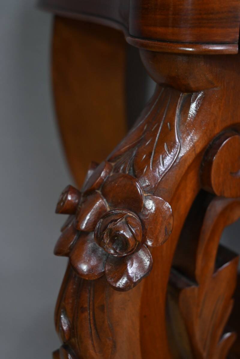 Mahogany Console, Napoleon III Period – Part 2 of the 19th Century