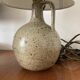 Vintage pyrite stone lamp