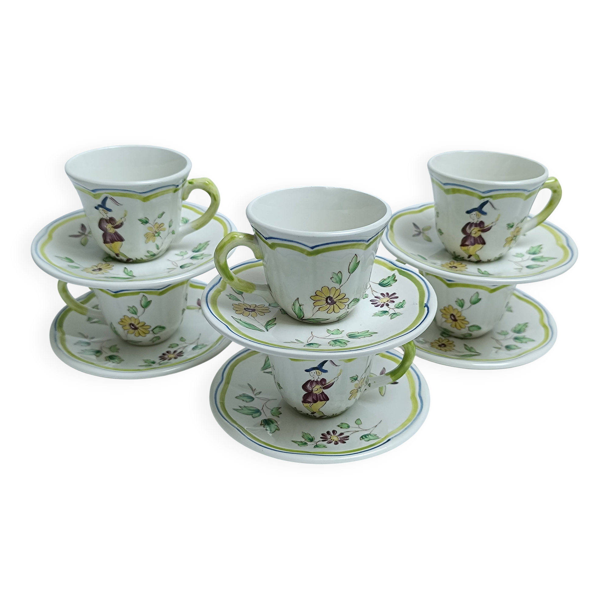 Longchamp Moustiers coffee cups