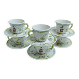 Longchamp Moustiers coffee cups