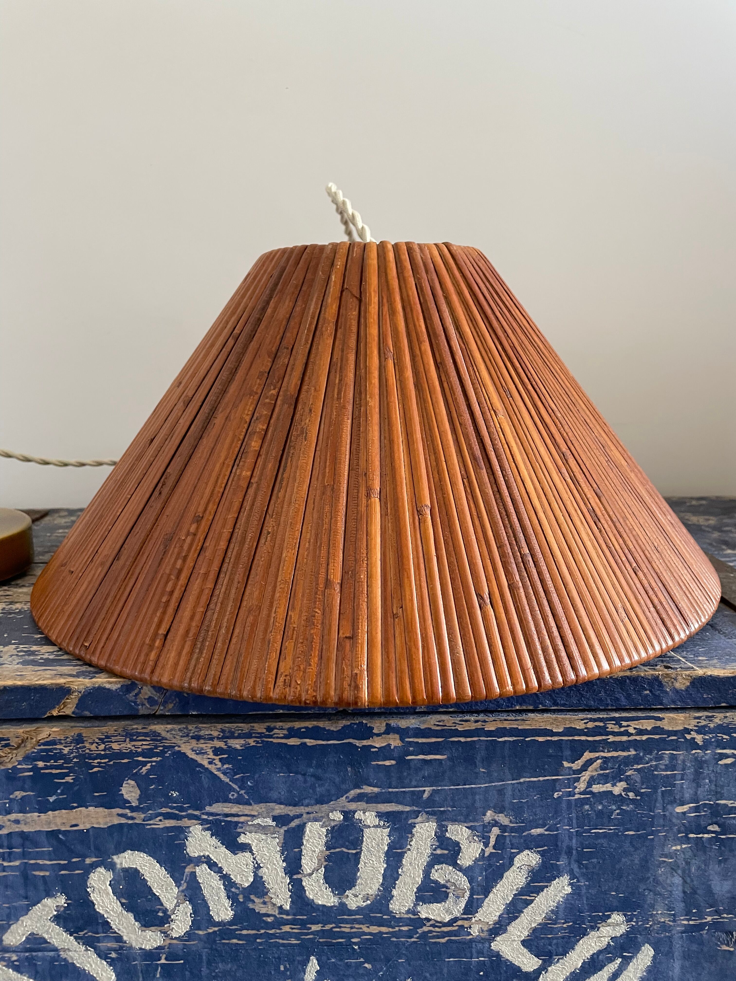 Electrified bamboo rattan suspension