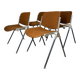 Agorà chairs designed by Paolo Favaretto for Emmegi, 1970s