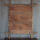 Bamboo imitation wood mirror, antique mirror, hanging mirror