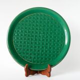 Slush pie dish, woven bamboo model, 1960