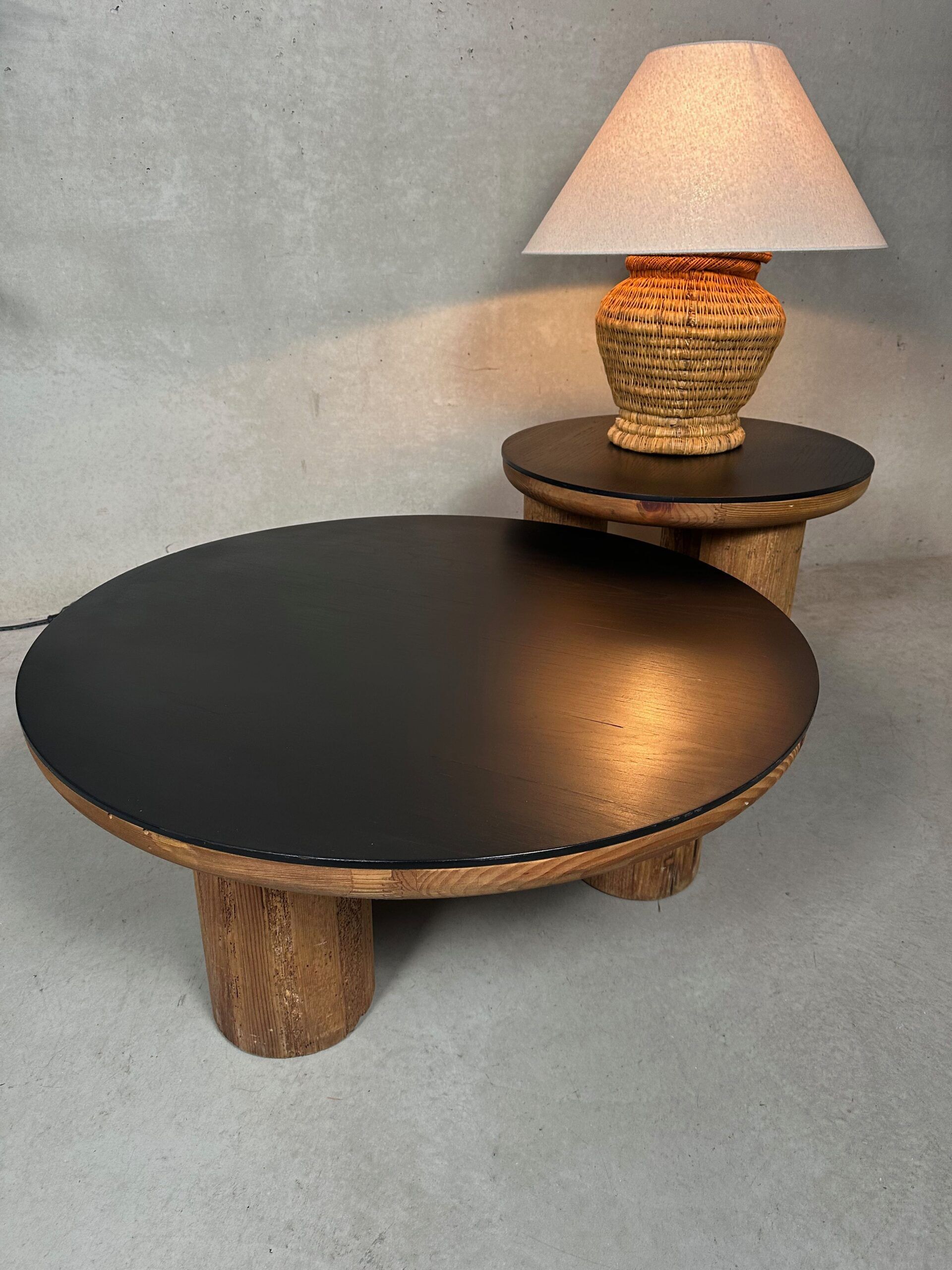2x japandi coffee table
