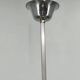 Czech Art Deco Chandelier from the 1930s with Four Opaline Glass Shades