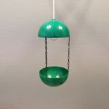 Danish designed lamp/herb pot for hanging in e.g. the window.