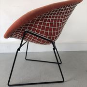 Vintage Diamond 421 Lounge Chair by Harry Bertoia for Knoll International