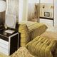 Original Togo velvet bed by Michel Ducaroy for Ligne Roset, 1970s