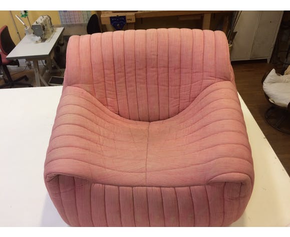 "Sandra" heater chair by Anne Hieronimus for Cinna - 1977