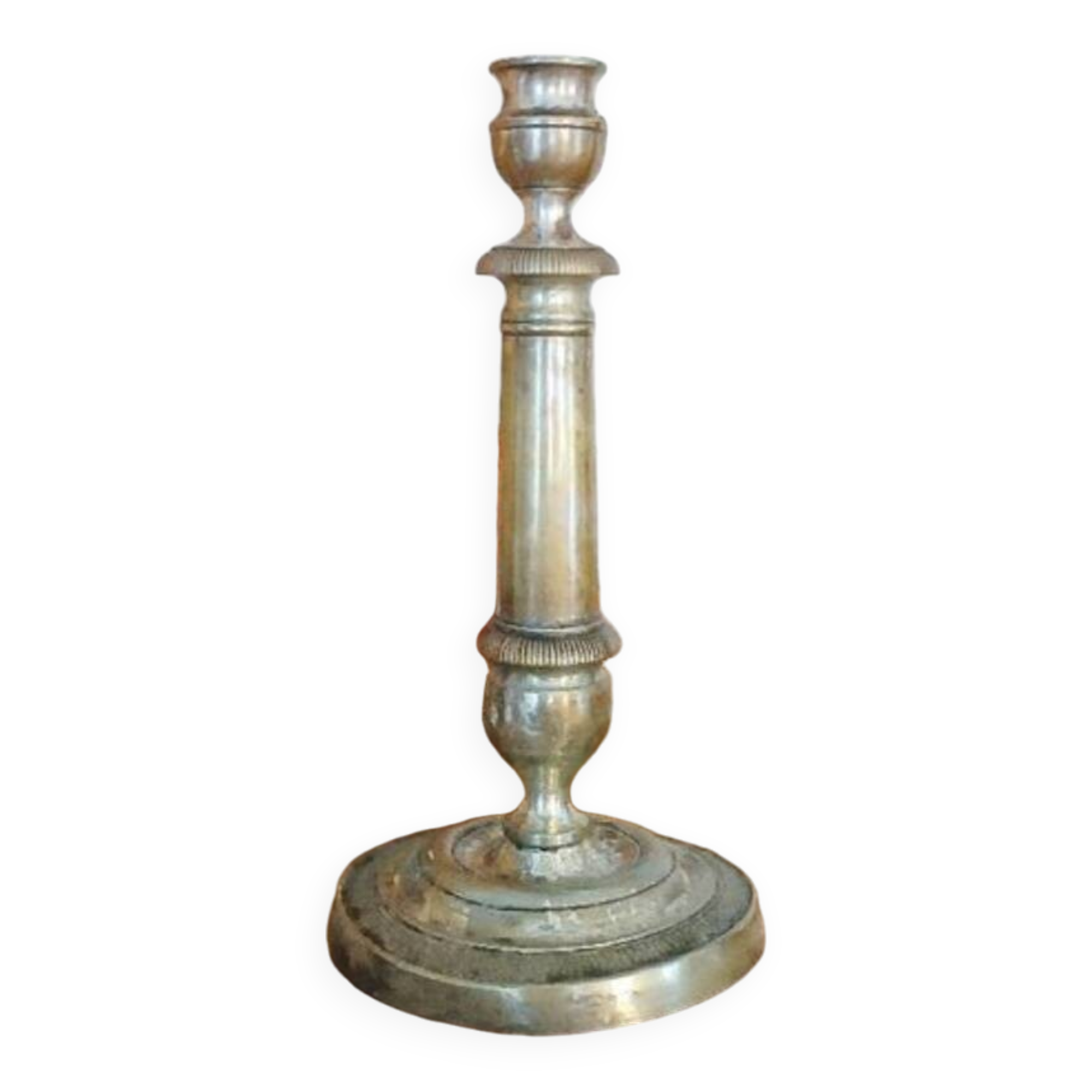 vintage brass candlestick