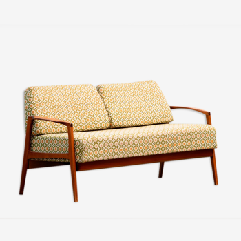 Canapé-lit sofa danois vintage 1960