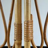 Vintage rattan screen