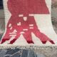 Handmade Berber rug in pure wool, size 150 x 250 cm