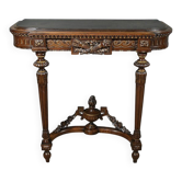 Walnut Console Planter, Louis XVI Style – Mid-19th Century