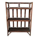 Rattan shelf