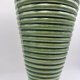 Vase en céramique vert
