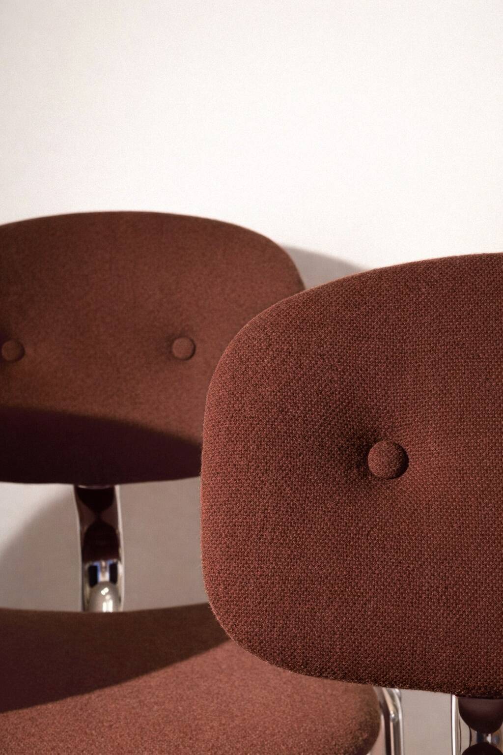 Set of 4 chairs pierre paulin steelcase strafor