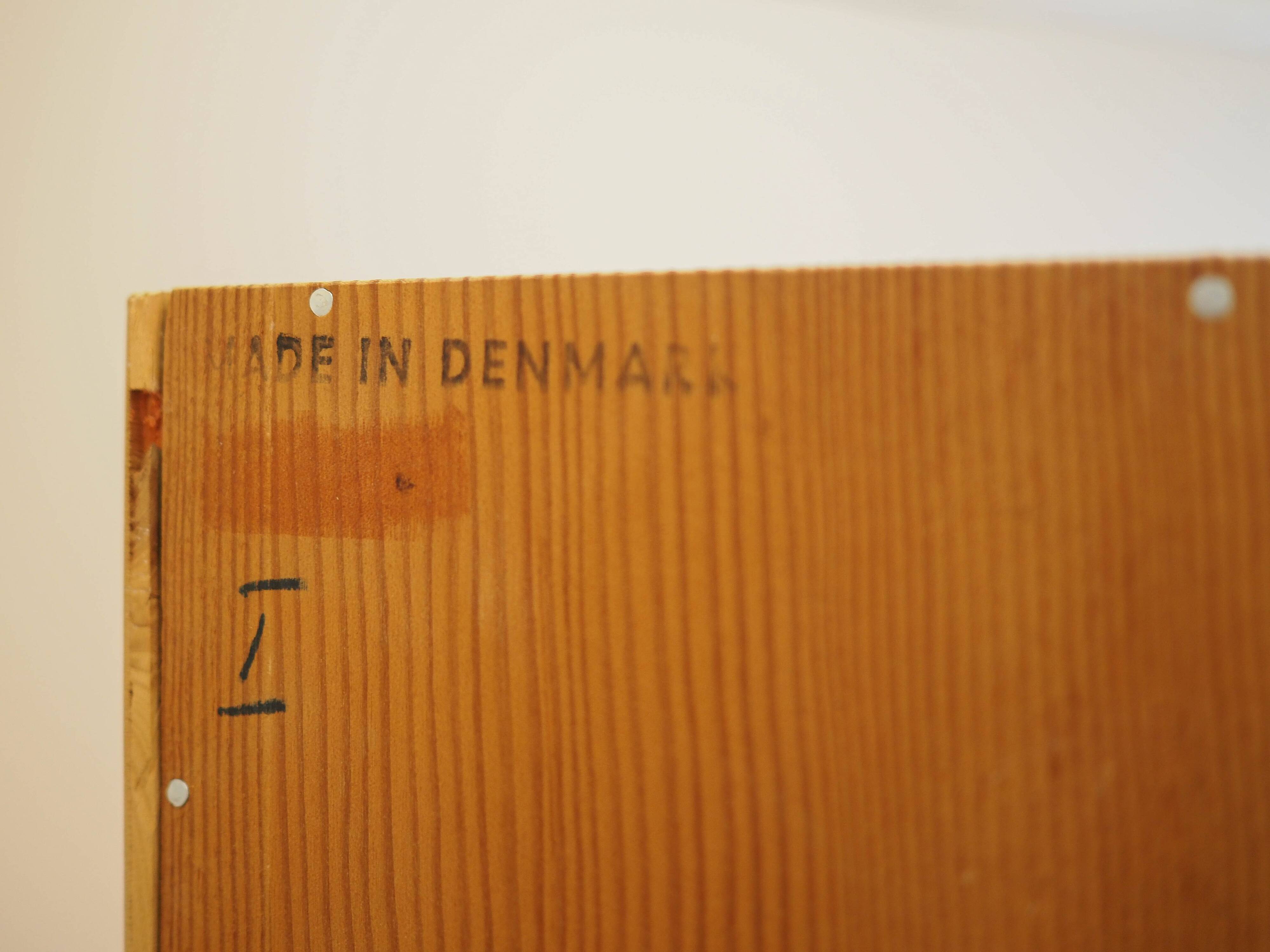 Ash bookcase, Danish design, 1960s, designer: Børge Mogensen