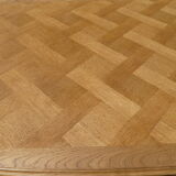 Oak extendable table