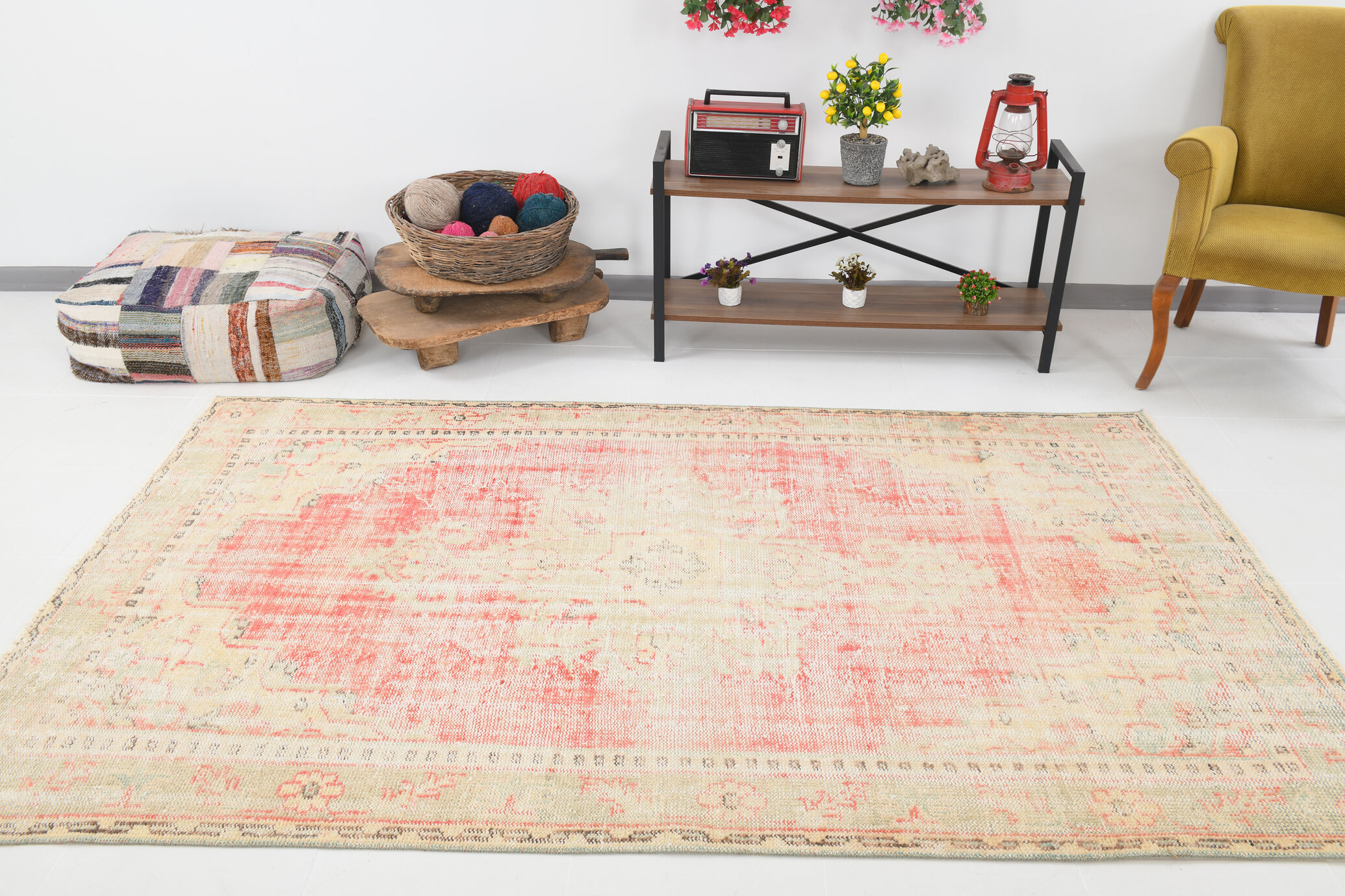 Wool Turksh Carpet Rug 261x165Cm