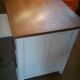 Bureau vintage années 50 peint