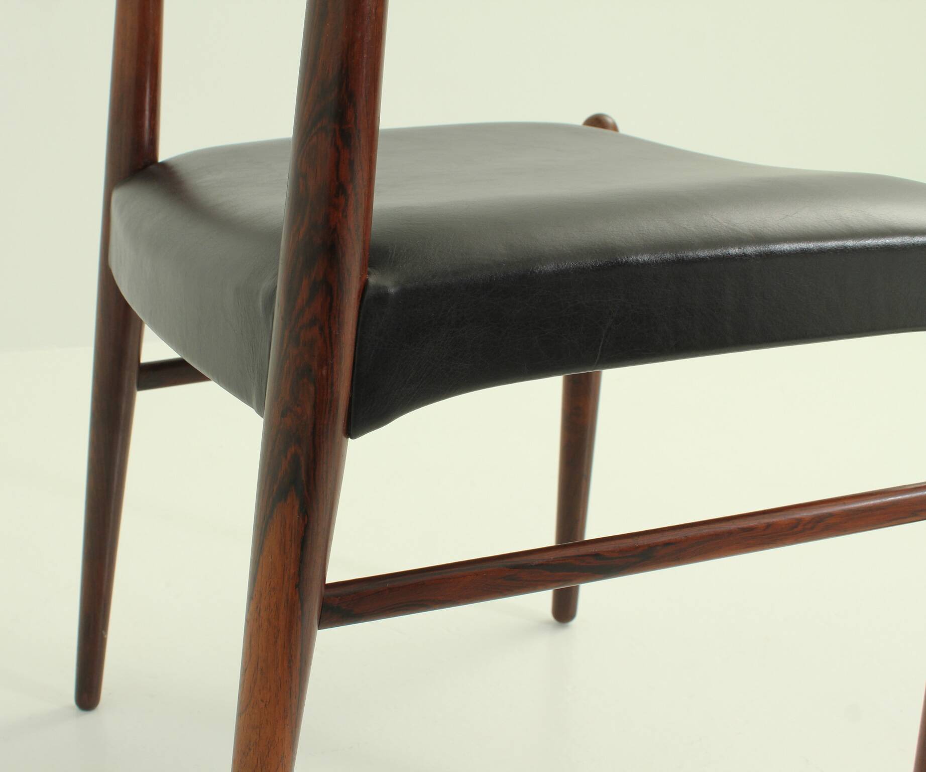 Dining chair in rosewood by Johannes Andersen, Denmark
