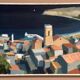 Original Swedish Oil On Canvas – Peñíscola, Spain – Stig Wernheden