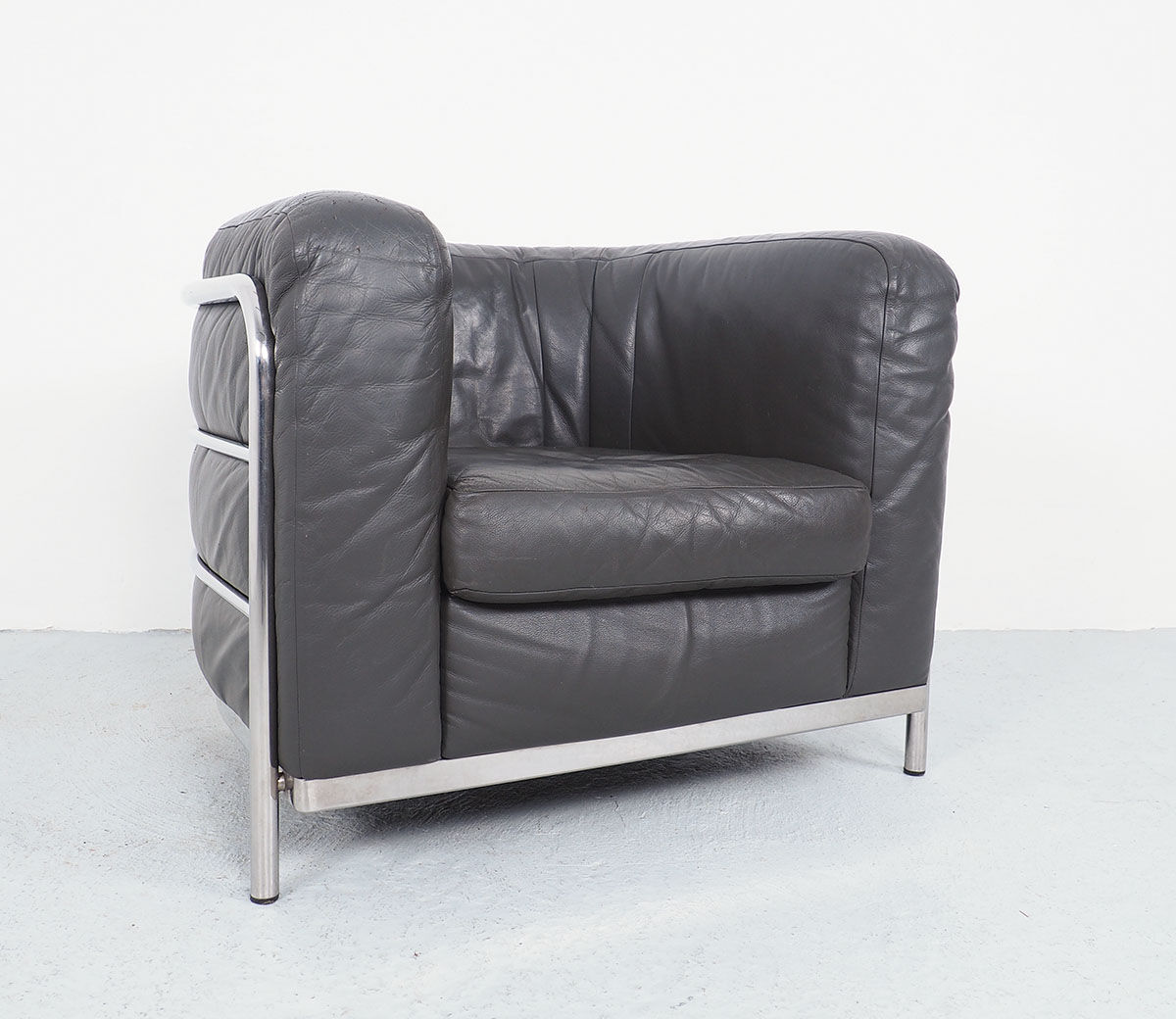 Italian Leather Onda Armchairs from Zanotta, 1980