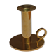 Solid brass candlestick by Sigurd Persson Sweden around 1960