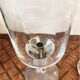 Pair of Lalique FRANCE crystal tealight holders – “Ouragan” model