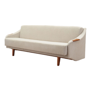 Canapé-lit beige, design