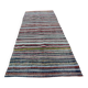 Vintage Turkish handmade rug 130x282 cm