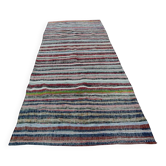 Tapis turc vintage fait main 130x282 cm