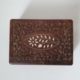Boîte à bijoux bois