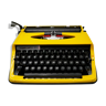 Nogamatic 400 yellow vintage typewriter revised new ribbon