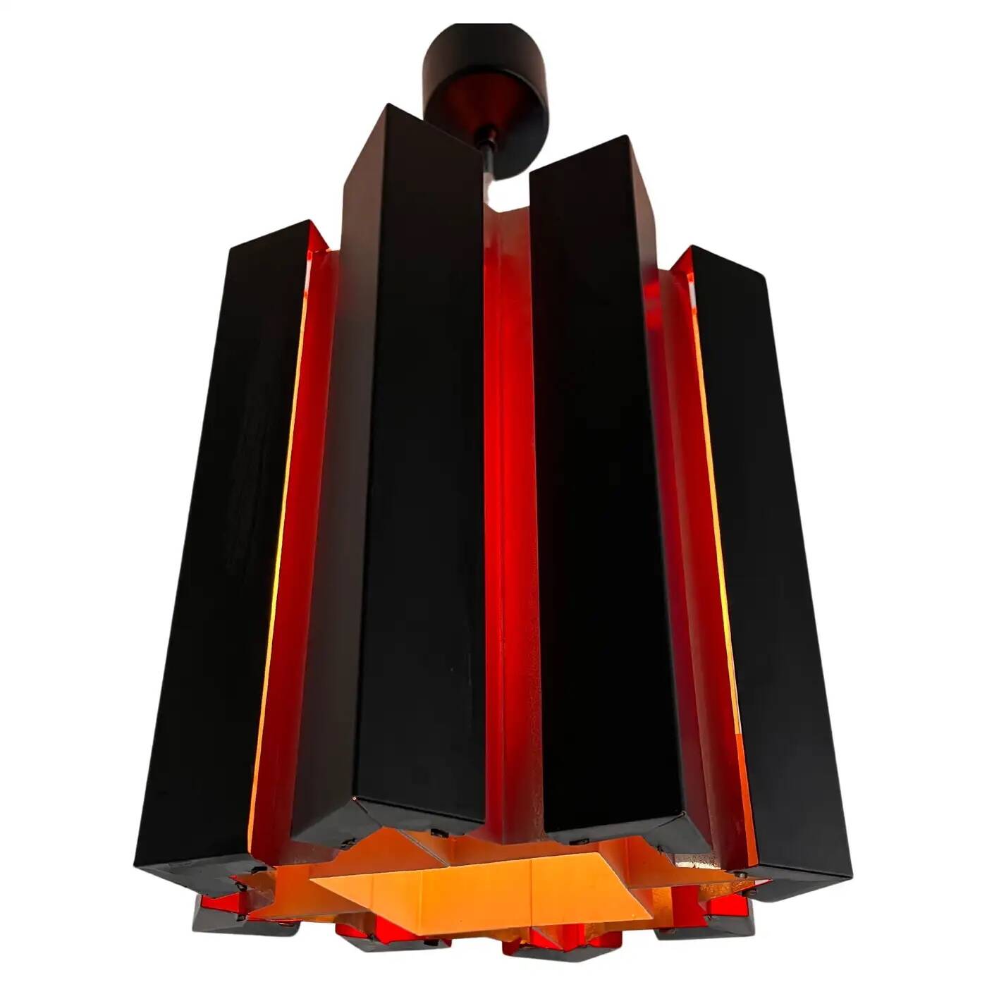 Rare design Space Age UFO pendant by Napako, 1970s