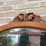 Miroir glace vintage style Louis XVI 1900 90x66cm