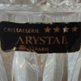 Old crystal champagne bucket