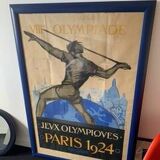 Original Poster for the 1924 Paris Olympic Games