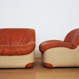 Swan armchairs, 1970s, set of 2